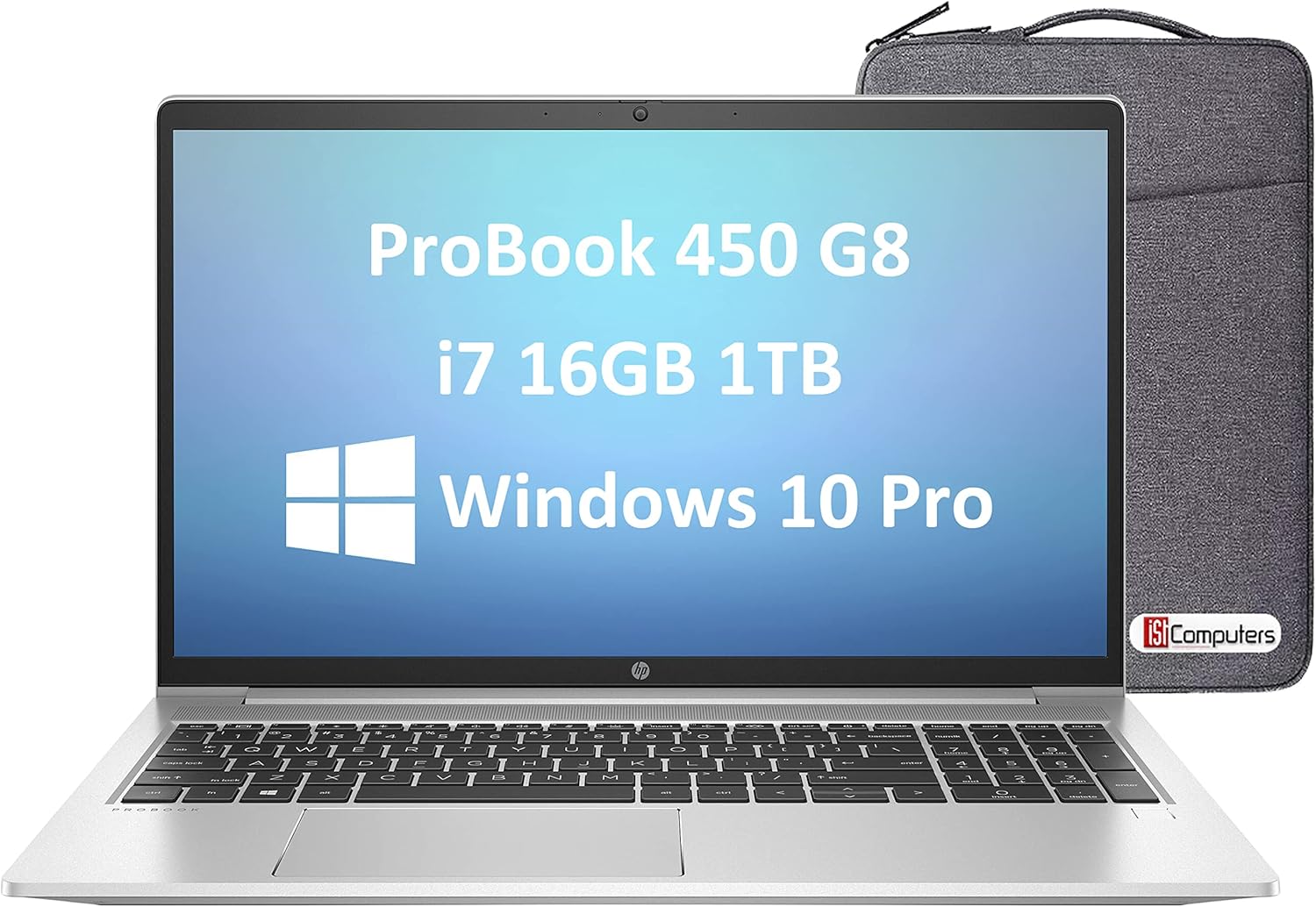 HP ProBook 450 G8 15.6" IPS FHD i7-1165G7, 16GB RAM, 1TB PCIe SSD, 2021 Intel Quad-Core Business Laptop Backlit, Type-C, RJ-45, Webcam, Windows 10 Pro, HDMI Computer Cable (Upgraded)