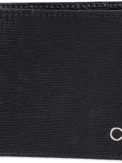 Calvin Klein Men's Leather RFID Minimalist Bifold Wallet
