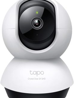 Tapo_2K 4MP C220 WiFi Indoor Surveillance Camera, Person Detection, Two-Way Audio, Compatible with Alexa and Google Assistant