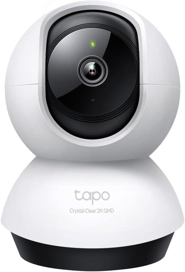 Tapo_2K 4MP C220 WiFi Indoor Surveillance Camera, Person Detection, Two-Way Audio, Compatible with Alexa and Google Assistant