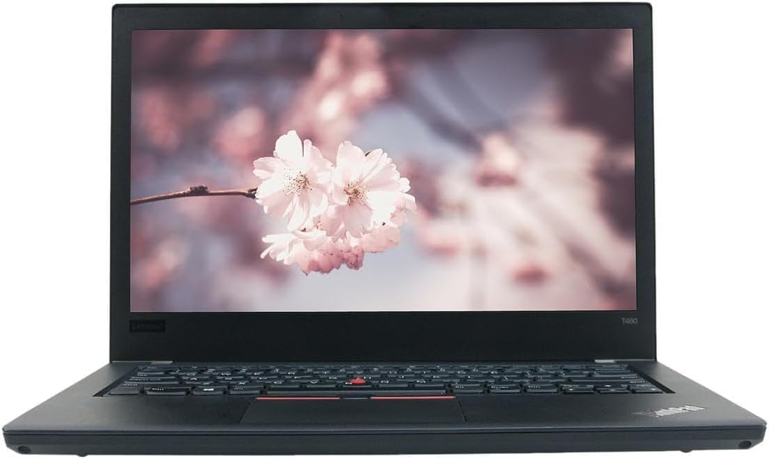 Lenovo (Refurbished) ThinkPad T480 Business Laptop | intel Core i5-8th Gen. CPU | 16GB RAM | 256GB SSD | Windows 10 Pro. | 14.1 inch Non-Touch | Black