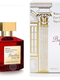 FRAGRANCE NOTES PERFUME Barakkat red 100ml and barakkat rouge extrait 100ml eau 2 peace set