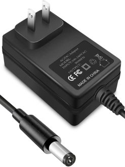 Lantisri 9V Power Adapter fit for Casio Keyboard AD-5 AD-5MU WK-110 WK-200 LK-43 LK-100 CT-360 CTK-496 CTK-573 CTK-611 CTK-700 CTK-710 CTK-2100 CasioTone Piano Keyboard Power Supply Cord