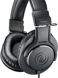 Audio-Technica ATH-M20X Professional Studio Monitor Headphones, Black