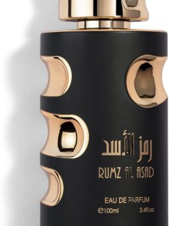 Shaikh Saeed - Rumz Al Asad Eau De Parfum 100ML– Long Lasting Unisex Fragrance – Warm, Woody, and Spicy Scent with Vanilla, Amber, Patchouli & Tobacco Notes (Pineapple)