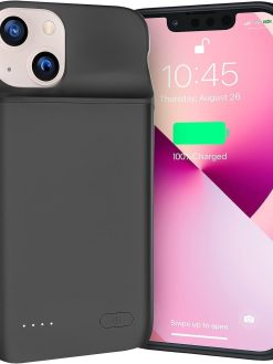 MANHA SELLER NEW POWER Battery Case for iPhone 13 mini 12 Mini, 3500mAh Portable Rechargeable Battery Pack, Extended Battery Charger Case for iPhone 13 Mini/iPhone 12 Mini