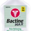 Bactine MAX First Aid Spray - Pain Relief Cleansing Spray with 4% Lidocaine - Numbing Lidocaine Kills 99.9% of Germs - Pain + Itch Relief For Minor Cuts & Scrapes, Burns & Bug Bites - 5oz