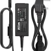 CBYKJ 45W HP Laptop Charger, 19.5V 2.31A Power Supply for Stream 11 13 14, Pavilion 11 13, Chromebook 11 14, Spectre x360 x2 11 13, ProBook 430 G3 G4 and More (4.5mm * 3mm)