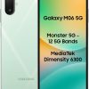 SAMSUNG Galaxy M06 5G (sage green 128 GB) (4 GB RAM)| Dimensity 6300 Processor| 50MP Dual Camera | 8MP Front Camera | 5000mAh Battery | 25W Fast Charging | 90Hz Display | Dual Sim