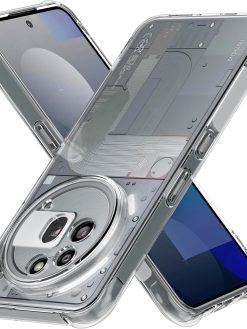 Case for Nothing Phone 3a Pro Clear Cover with Reinforced Corner Bumper Slim Fit Shockproof Flexible TPU Case for Nothing Phone 3a Pro (Transparent)