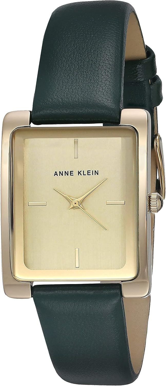 Anne Klein Women's Leather Strap Watch