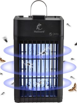 Walizard Electric Mosquito Bug Killer Lamp: 4200V Powerful Electric Bug Zapper Fly Killing Lamp 18W Insect Killer for Indoor and Garden