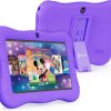 Contixo 7" Kids Tablet – V9A 32GB Android Tablet for Ages 3–7, Parental Controls, Pre-Loaded Exclusive 50 Disney Storybooks, WiFi, Kid-Proof Case with Kickstand, Back to School Gift, Purple