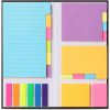 BOMEKS Sticky Notes Set, 410pcs Divider Sticky Notes Tabs, Divider Self-Stick Notes Pads Bundle with Bookmark Index for Planner Sticky Notes Tabs for School Supplies, Office Supplies, Book Notes