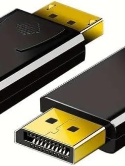 Flaretech DisplayPort to HDMI Adapter @4k,Uni-directional DP Male to HDMI Female,DP to HDMI Male to Female Adapter, Connect DP Interface to Laptop Desktop GPU to HDMI Monitor TV Projector- Black 1pc