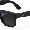 Ray-Ban | Meta Smart Glasses - Black, Modern, Unisex - AR Apps, Voice Assistant Smartphone Apps