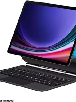 Tablet Levitation Magnetic Intelligent Keyboard BT 5.2 Magic Control Keyboard Rechargeable Case for Samsung Galaxy Tabs7/s8/s9FE/S7+/S8+/S9+ Tablet 11''/12.4'' with Multi-Touch Trackpad Backlit