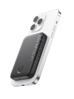 Anker Power Bank, 321 Magnetic Battery (PowerCore Magnetic 5K), 5,000mAh Wireless Portable Charger, Compatible with iPhone 16/16 Pro / 16 Plus / 16 Pro Max, iPhone 15 and 14 Series