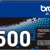 Brother Genuine TN2500 Standard Yield Black Ink Printer Toner Cartridge, Prints up to 1,200 pages