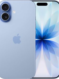 Apple iPhone 17 256 GB: 6.3-inch Display with ProMotion, A19 Chip, Center Stage Front Camera for Smarter Group Selfies, Improved Scratch Resistance, All-Day Battery Life; Mist Blue