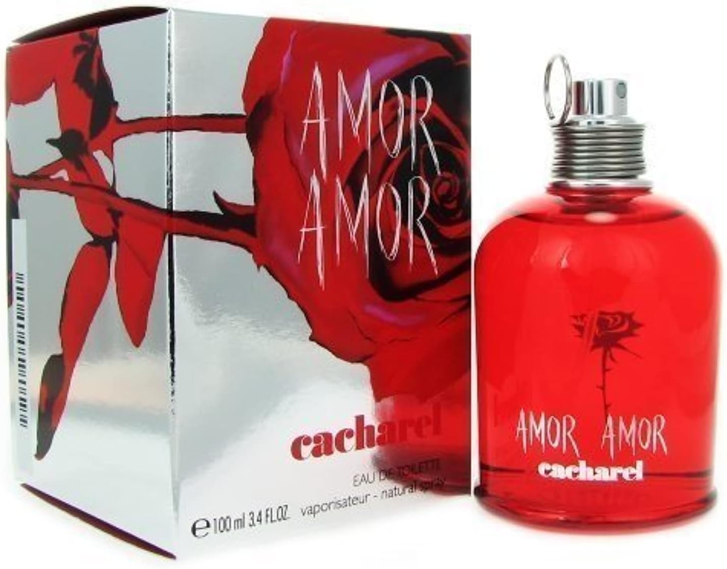 Cacharel Amor Amor ~ 3.4 oz / 100 ml Women Eau de Toilette New in Box