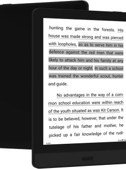 Bigme Read eBook Reader 32GB 6 Inch Black and White Display, Brightness Adjustment,Page Turn Button