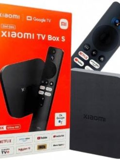 Xiaomi Mi Box S (2nd Gen) with 4K Ultra HD Streaming Media Player |Dual Band Connectivity |Google TV And Google Assistant & Remote Supported - Black