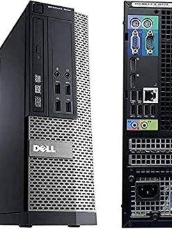 2020 (Refreshed or Renewede) DeII Optiplex 7020 SFF Core i7 4th 16GB Ram 256GB SSD Desktop PC Windo 11 With 5G Original PCi Wifi