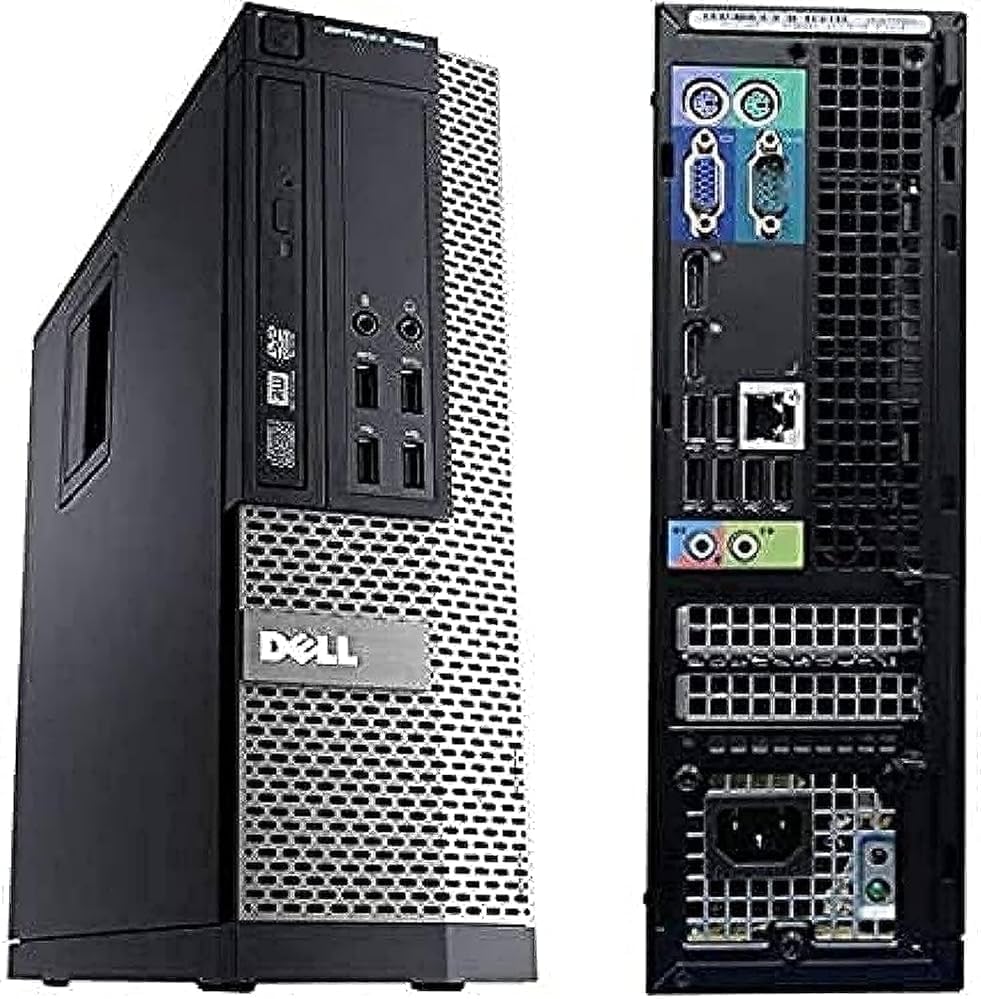 2020 (Refreshed or Renewede) DeII Optiplex 7020 SFF Core i7 4th 16GB Ram 256GB SSD Desktop PC Windo 11 With 5G Original PCi Wifi