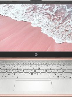 HP 14s Laptop with 14" Diagonal HD Touch Screen Display - Intel Pentium Silver N5030 Processor - Intel UHD Graphics- Backlit keyboard - 8GB DDR 4 Ram - 512GB NVMe SSD Win 11 - Rose Gold