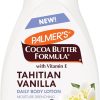 Palmer's Cocoa Butter Formula Tahitian Vanilla Body Lotion, 8.5 Oz, Daily Moisturizing Lotion for Dry Skin with Shea Butter & Vitamin E, Hydrates & Protects, Helps Provide 48-Hour Deep Moisture