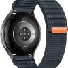 XMUXI Compatible with Samsung Galaxy Watch 7/6/5/4/FE Band 40mm 44mm Galaxy Watch 6/4 Classic Galaxy Watch 5 Pro Sport Strap Vivoactive 5/3 Venu 2 Plus Loop 20mm Nylon Strap Women Men (Dark Blue)