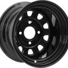 ITP Delta Steel Wheel - 12x7-5+2 Offset - 4/137 - Black, Bolt Pattern: 4/137, Rim Offset: 5+2, Wheel Rim Size: 12x7, Color: Black, Position: Front/Rear 1225571014
