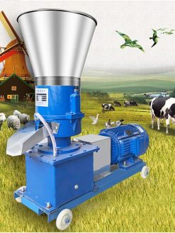 GZDZHP Pellet Mill Multi-Function Feed Food Pellet Making Machine Animal Feed Granulator 150kg/h-200kg/h(125 no motor)