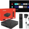 Q5 Android TV Box, 4K Smart Media Player, 2GB RAM, 8GB Storage, Allwinner H313, Voice Remote