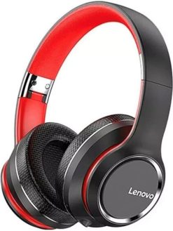 Lenovo Hd200 17Cm Bluetooth Wireless Over Ear Headphone - Black