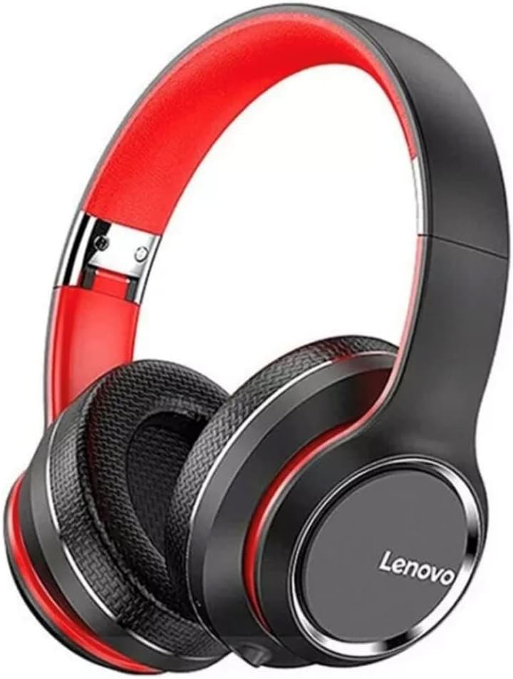Lenovo Hd200 17Cm Bluetooth Wireless Over Ear Headphone - Black