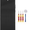 Goshyda Screen Replacement for S22 Ultra Mobile Phone, LCD Screen Digitizer Assembly with Frame, Repair Kit for S22 Ultra