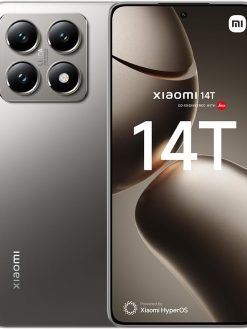Xiaomi 14T 5G Mobile,Titan Gray (12GB RAM+256GB) | MediaTek 8300 ultra | 6.67" Amoled 144Hz display | Leica Triple Camera 50+50+12MP, 32MP Front camera | Free Xiaomi outdoor speaker
