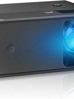 SPNOR Mini Projector, 2025 Upgraded Full HD 1080P Support Video Projector, Portable Small Movie Projector, Compatible with iOS/Android/Windows/TV Stick/Box/USB/HDMI