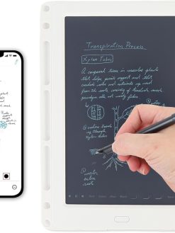 2 in 1 Digital Notebook with Pen, Bluetooth Paper Tablet Electronic Writing Pad, OCR Recognition Offline Storage Real Time Sync Writing Board