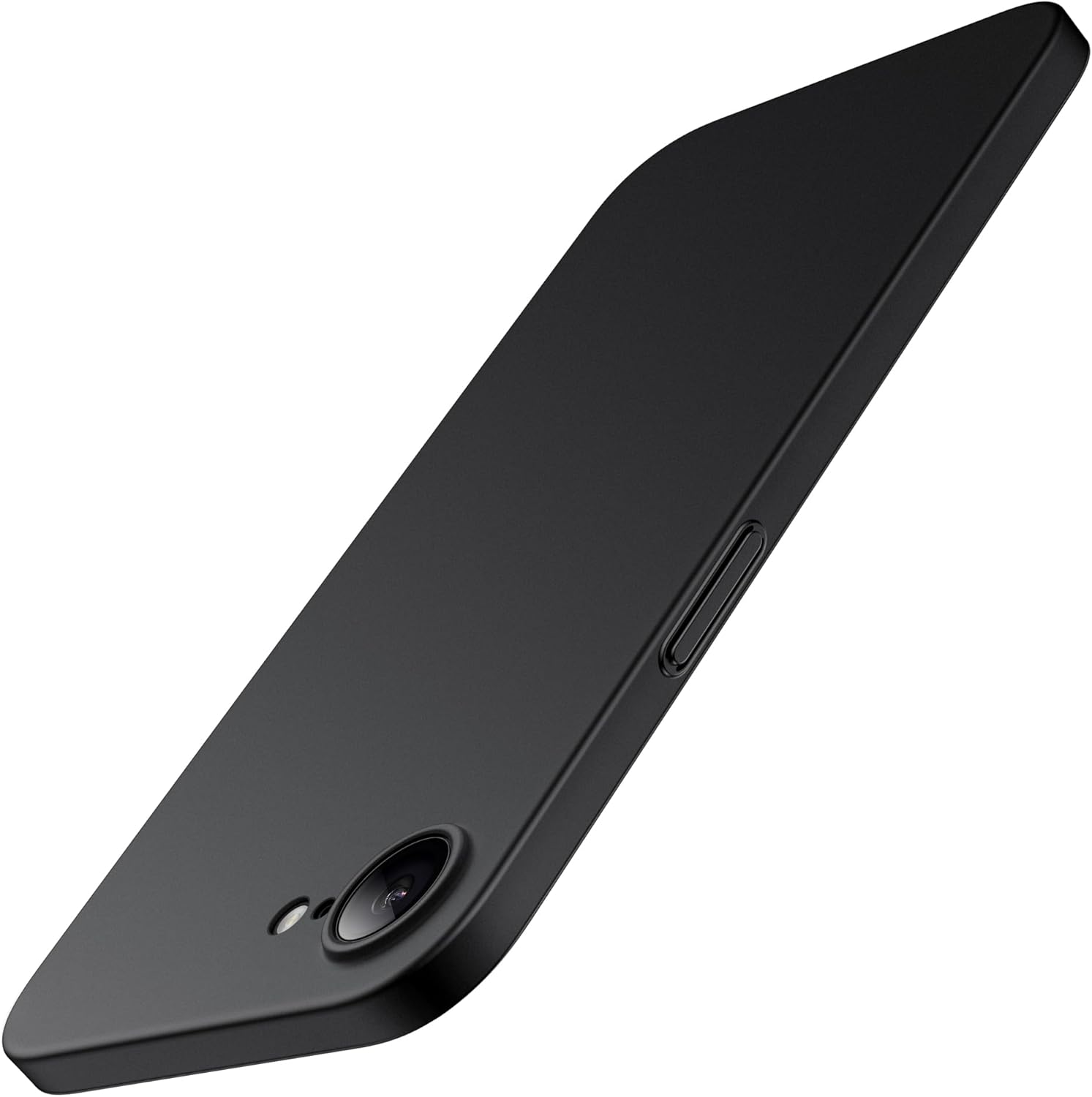 JETech Ultra Slim Case for iPhone 16e 6.1-Inch 2025, Camera Lens Full Protection, Lightweight Matte Finish PP Hard Minimalist Cover (Black)
