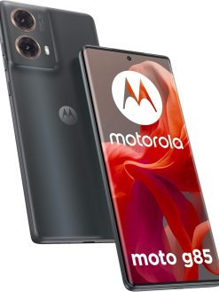 Motorola G85 5G Smartphone | 8GB RAM + 256GB Storage | 6.67" 120Hz P-OLED Display | 50MP OIS Dual Camera | 5000mAh Battery | Android 14 | Dual SIM + eSIM (Urban Grey)