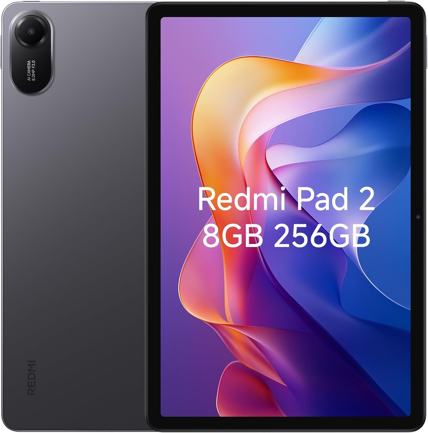 Xiaomi | Redmi Pad 2 | 8 GB RAM + 256 GB WiFi Tablet | 11″ 2.5K 90 Hz Display | Helio G100‑Ultra | HyperOS 2