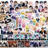 KPOPBP 91pcs Stickers Vinyl Laptop Luggage Sticker Pack for Water Bottle Phone Luggage Photo Deals Pack