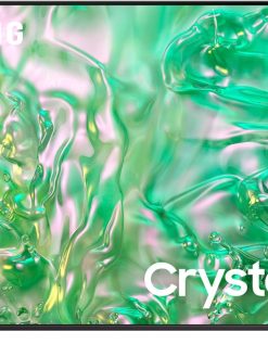 Samsung 55 Inch TV Crystal UHD 4K, DU8000, Dynamic Crystal Color, 4K Upscaling, Samsung Tizen OS, AirSlim Design, Titan Gray, UA55DU8000 - 2024 Model - 1 Year Warranty (International Version)