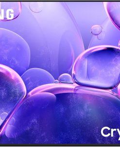 Samsung 55 Inch Crystal UHD TV, U8000F, 4K, Crystal Processor 4K, MetalStream Design, Samsung Knox Security, Endless Free Content, Smart TV, UA55U8000FUXZN (2025 - UAE Version)