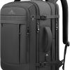 AREYTECO Travel Laptop Backpack, 50L 55L Expandable Extra Large Travel Laotop Carry On Backpack, Travel Backpack