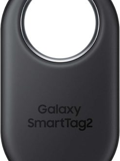 Samsung Galaxy SmartTag2 Bluetooth Tracker (1 Pack), Compass View AR, Find Lost Mode, Black