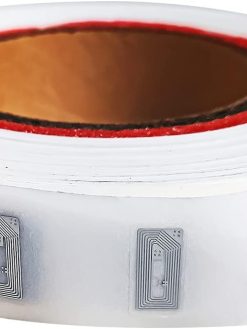 NFC Stickers Blank NTAG213 Tags Rewritable NFC Chip Sticker, Waterproof Adhesive Labels, 13.56MHz 144 Bytes Memory RFID Ta, Compatible with NFC Enabled Devices (100pcs)